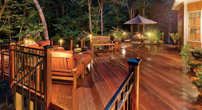 Deck and patio lighting