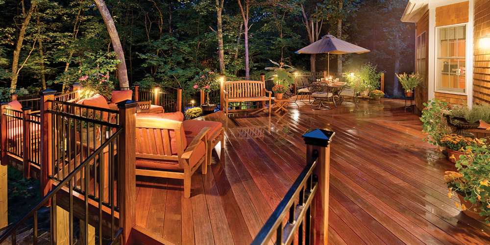 Deck and patio lighting