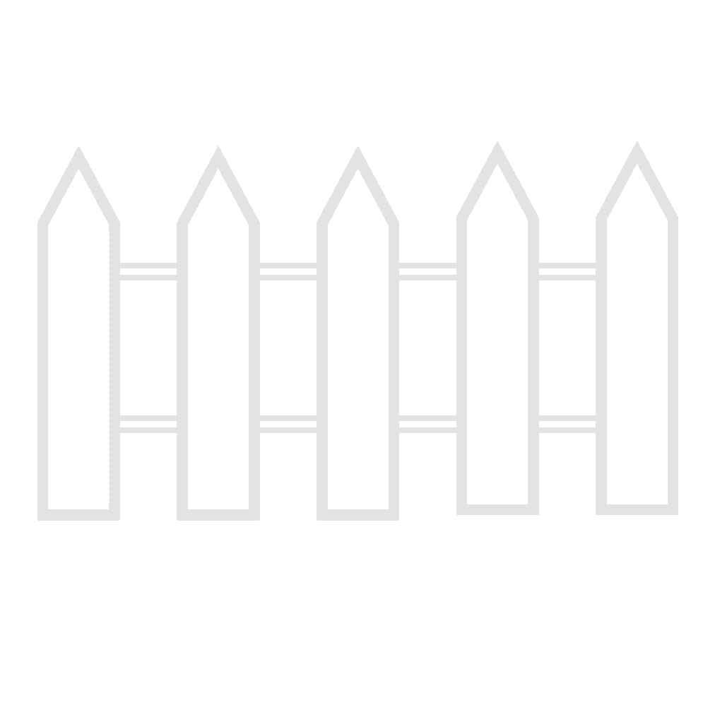 Fence icon vector