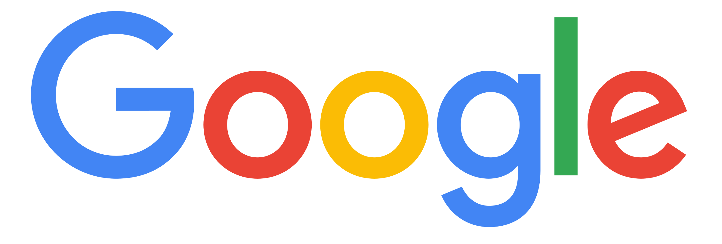 Google logo transparent